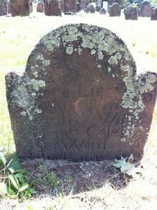 Sarah (Carr) Seward's grave.  Author's collection.