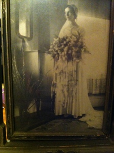 Winifred Margaret Atwell on her wedding day, January 2, 1917.  Author's collection.