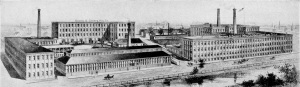Brown & Sharp factory, circa 1896.  Courtesy Wikipedia.